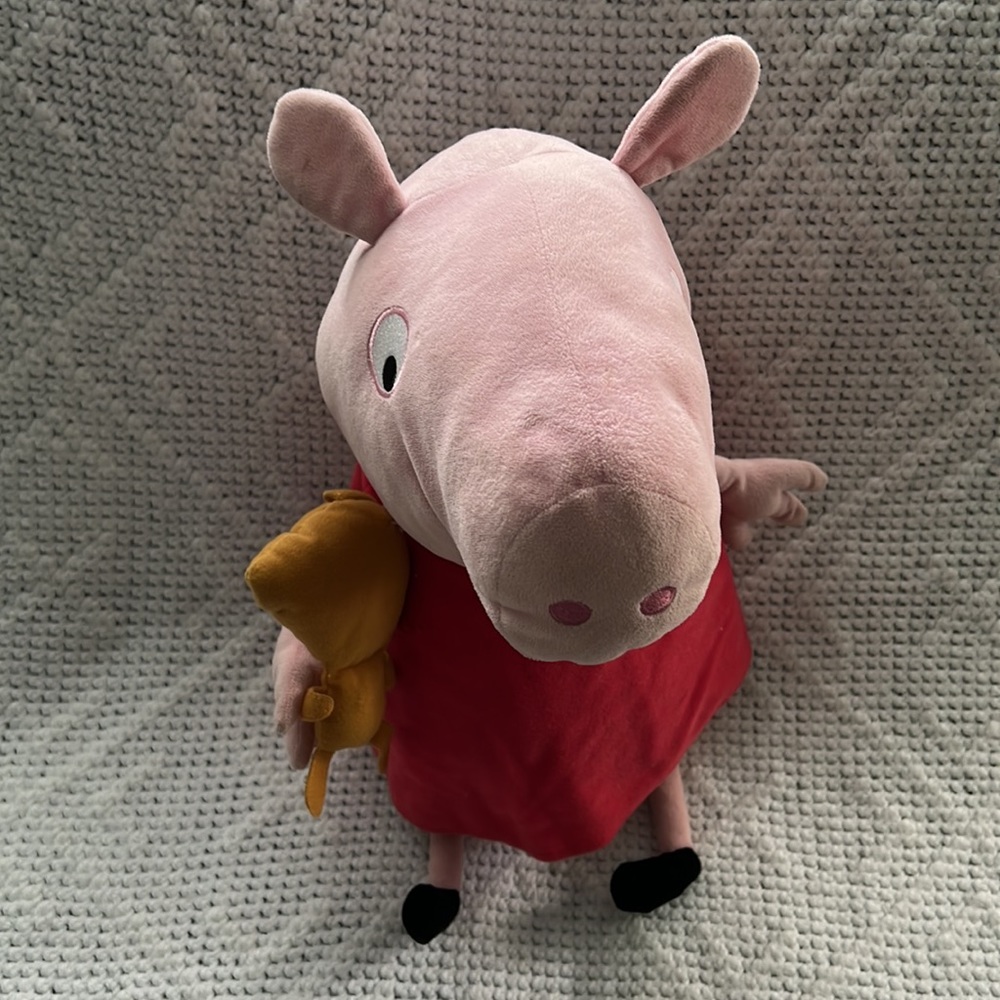 TY Peppa Pig plush 18” - Picture 4 of 7